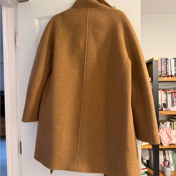 J. Crew Women's Tan Wool Coat - Picture 5 of 5
